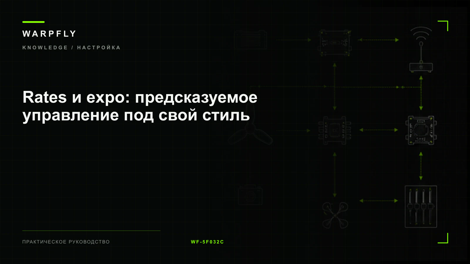 Rates и expo: предсказуемое управление под свой стиль — обложка WARPfly